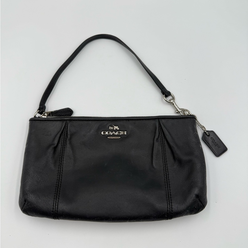 Coach Vintage Colette Leather Wristlet Clutch F52153